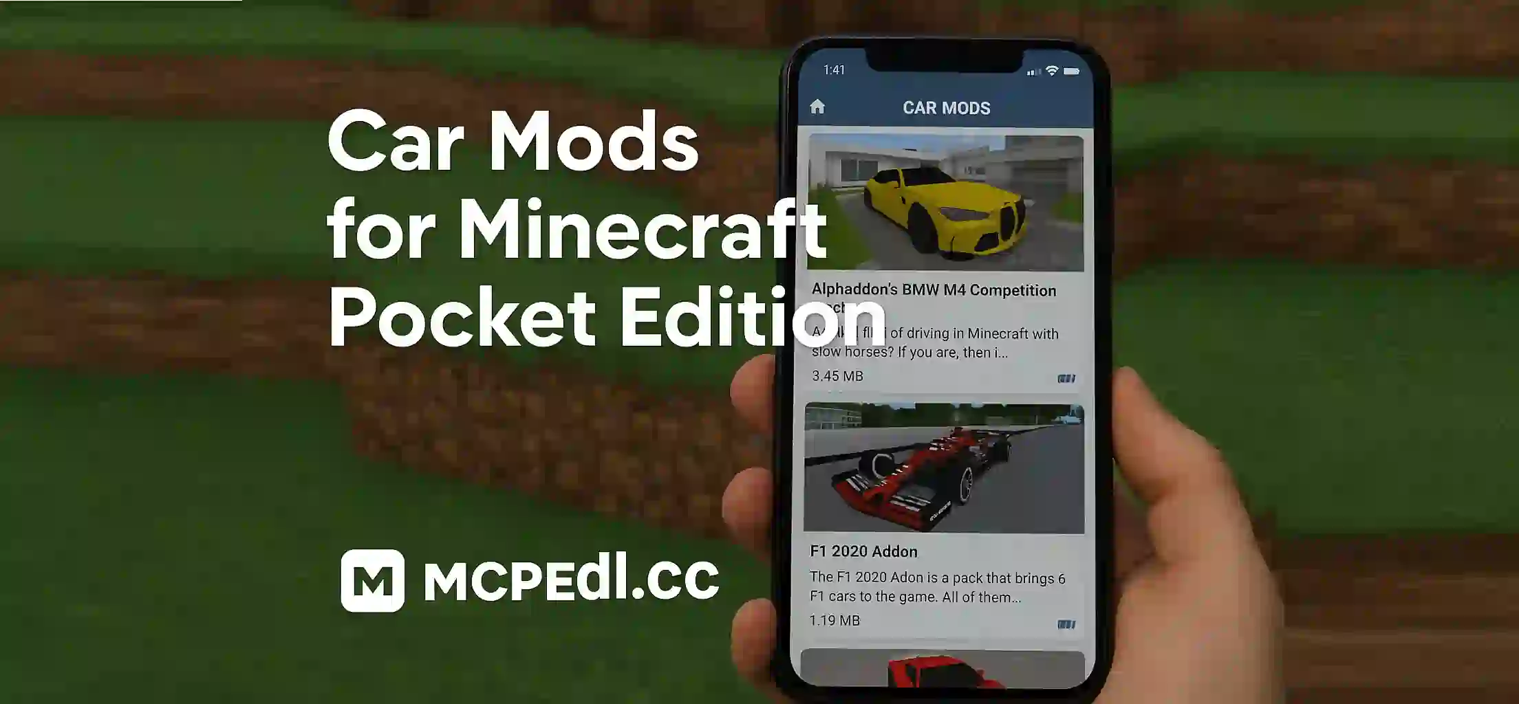 Car Mods for Minecraft Pocket Edition (1)