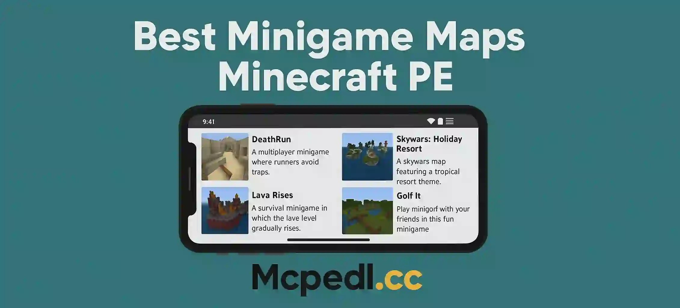 Best Minigame Maps Minecraft PE (1)